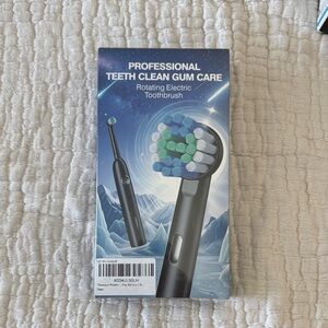 Rotating Electric Toothbrush - Black